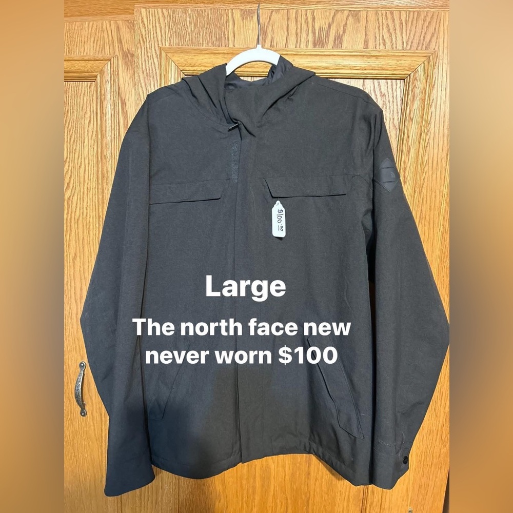 Large north face unisex coat